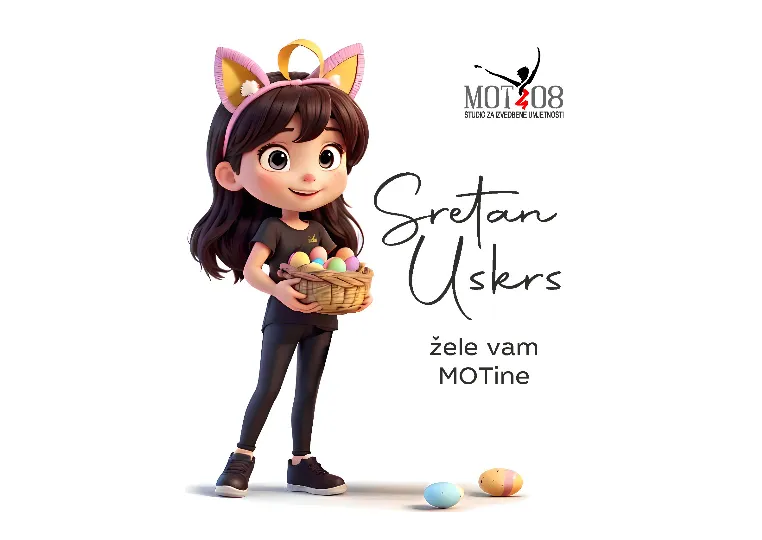 Sretan Uskrs žele vam MOTine!